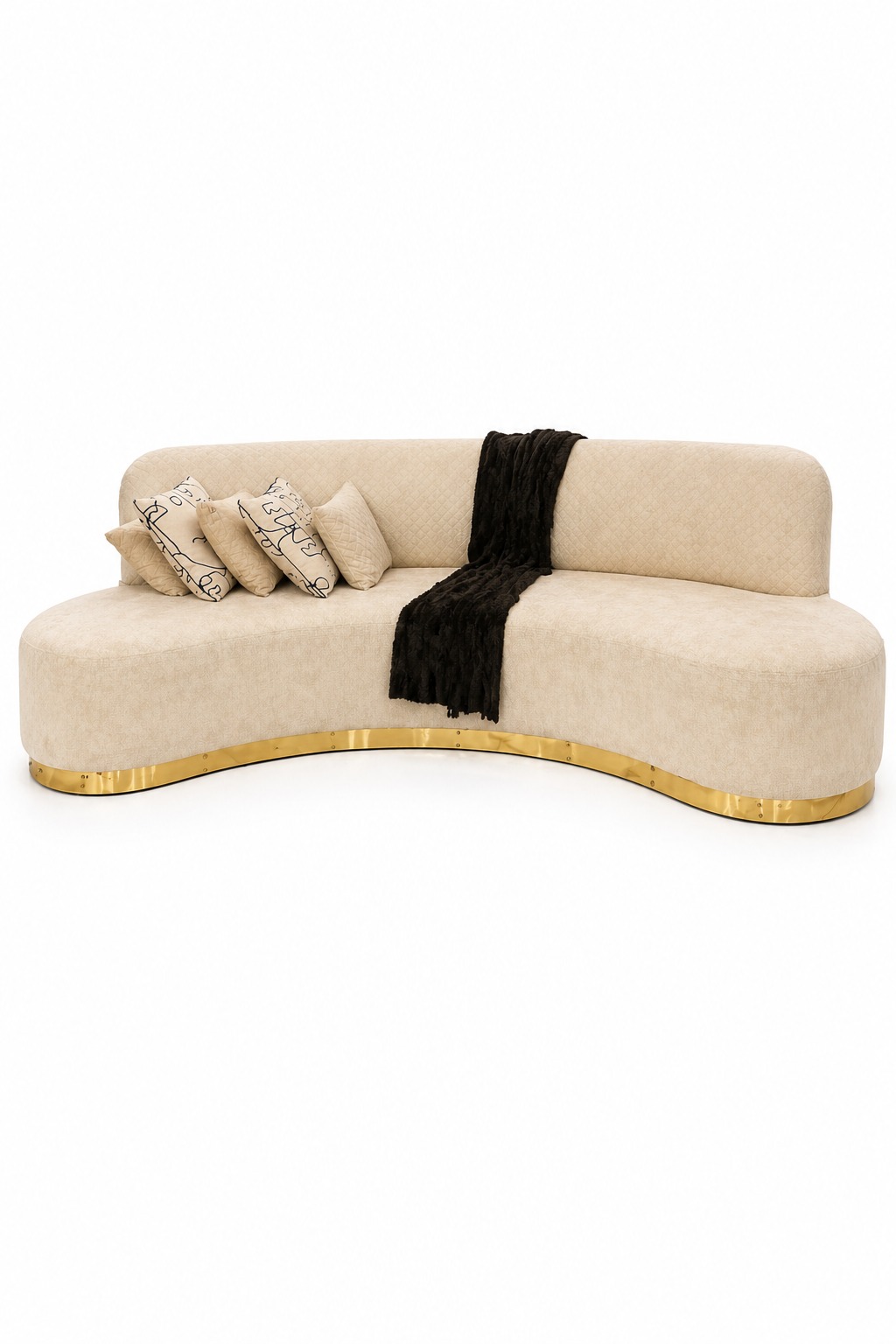 Golden Curve Sofa